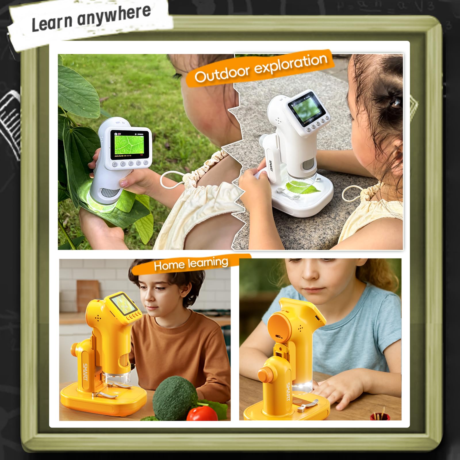 PYRODUM prepared slides and tweezers kit enhances hands-on discovery experiences.