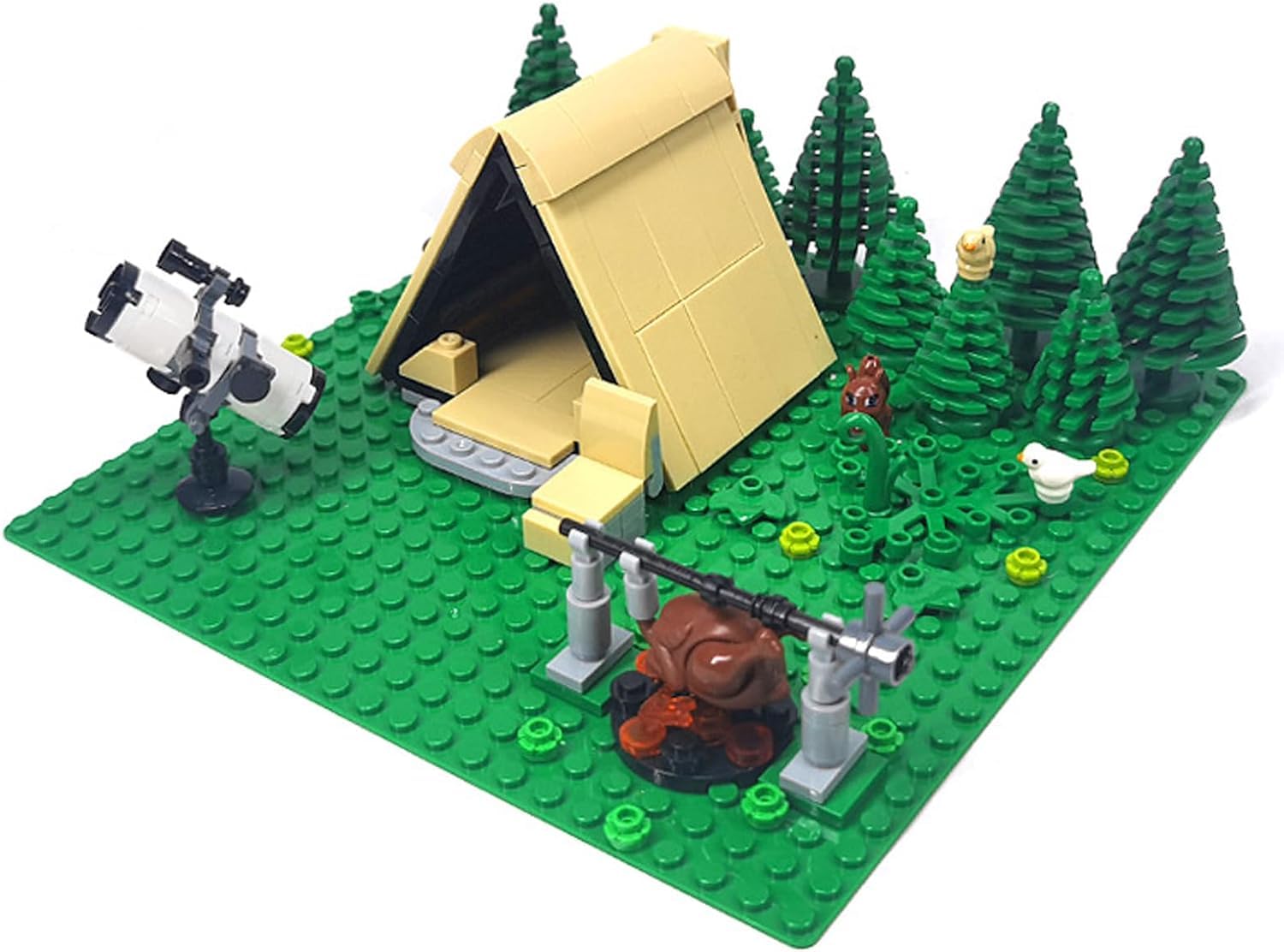 Pyrrhiax building blocks close-up showing durable plastic pieces