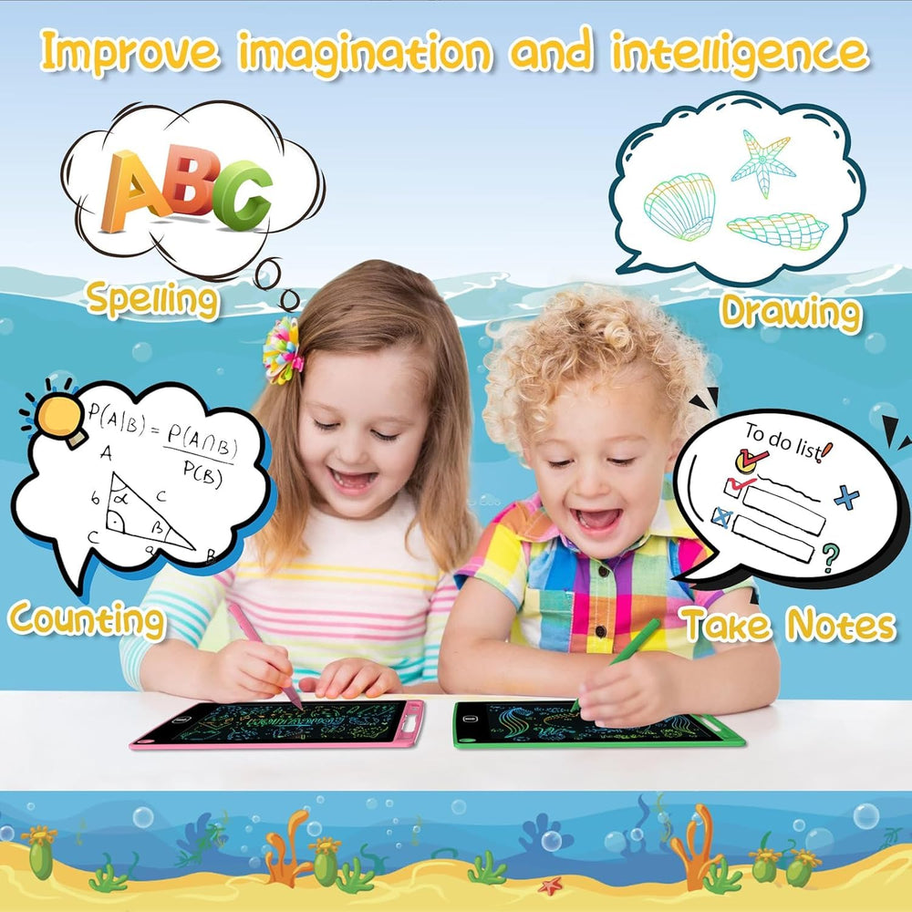 PYTTUR 2-pack doodle board close-up highlights kid-friendly surface