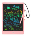 PYTTUR 10-inch LCD tablet front view for kids, ideal for drawing and learning.