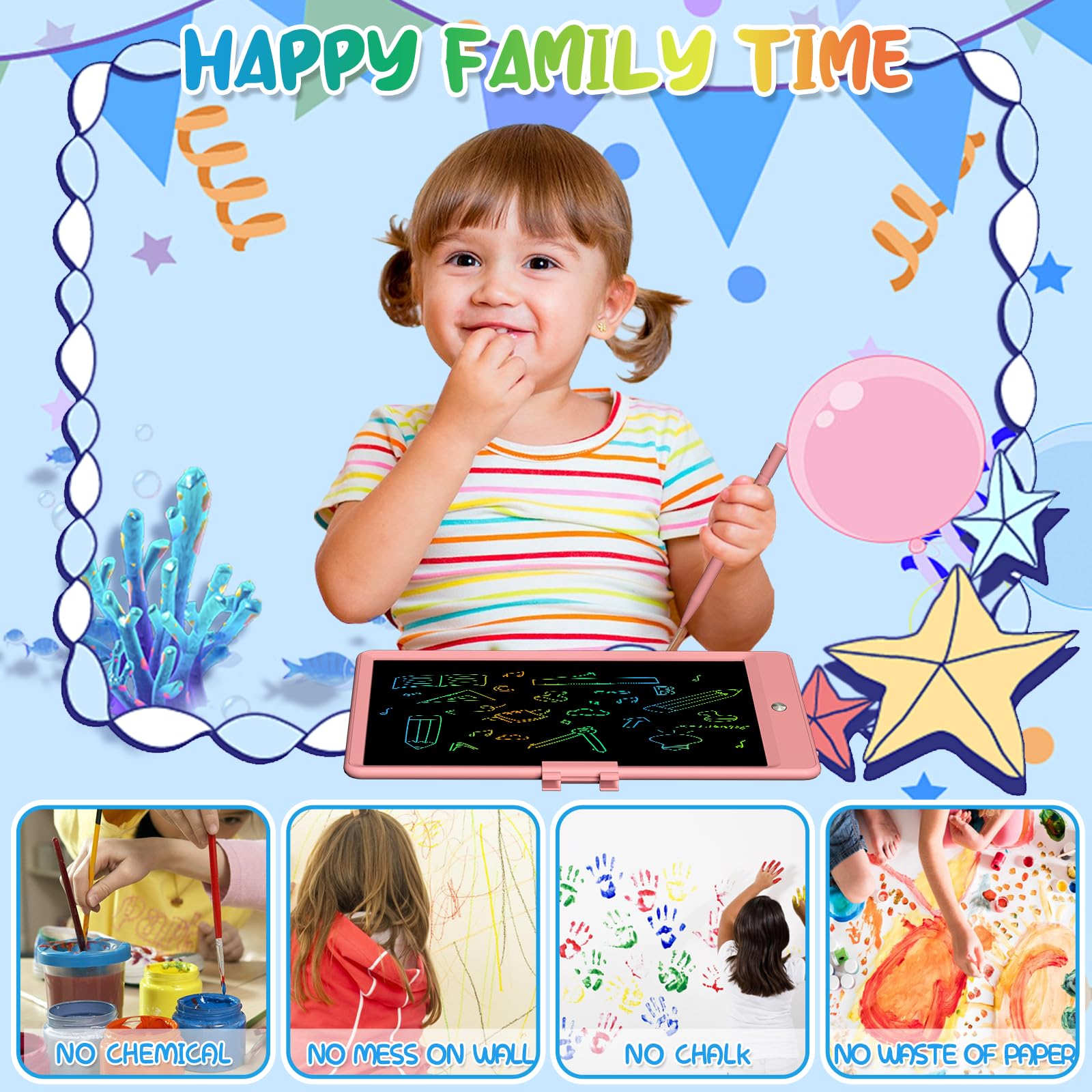 PYTTUR one-click-clear feature makes erasing quick and hassle-free.