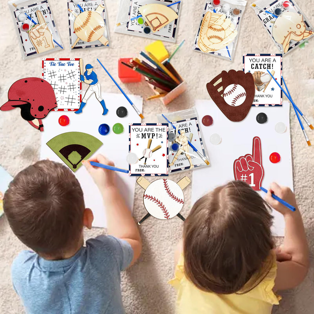 Pzhgoct gift packaging enhances baseball-themed party experiences.