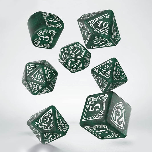 Q Workshop Harry Potter Gryffindor D6 dice sparkle with glitter and readable engravings