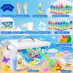 QANIY Measuring cup and gloves support safe, tidy DIY projects