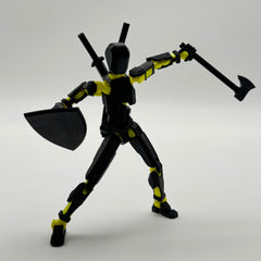 QAONIE Dummy13 weapon expansion set expands play and display possibilities