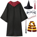 QAQ-COSPLAY wizard robe worn by kids for comfortable, imaginative play.