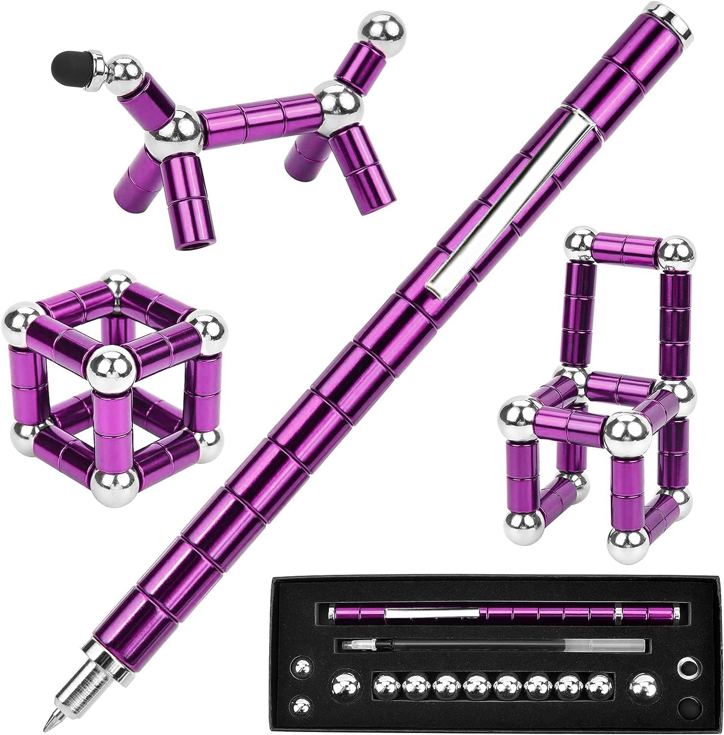 QAQcew fidget pen magnetic-toy offers tactile fun and focus enhancement.