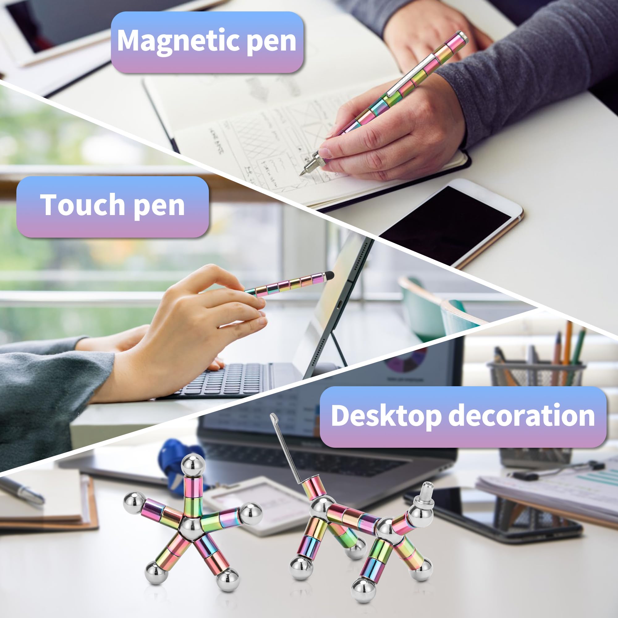 QAQcew fidget pen writing function combines writing and sculpting for creative tasks