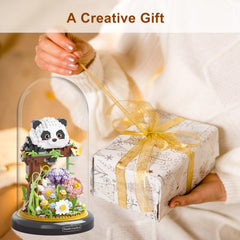 QARULUS Panda Flowers set adds warm, creative vibes to office spaces