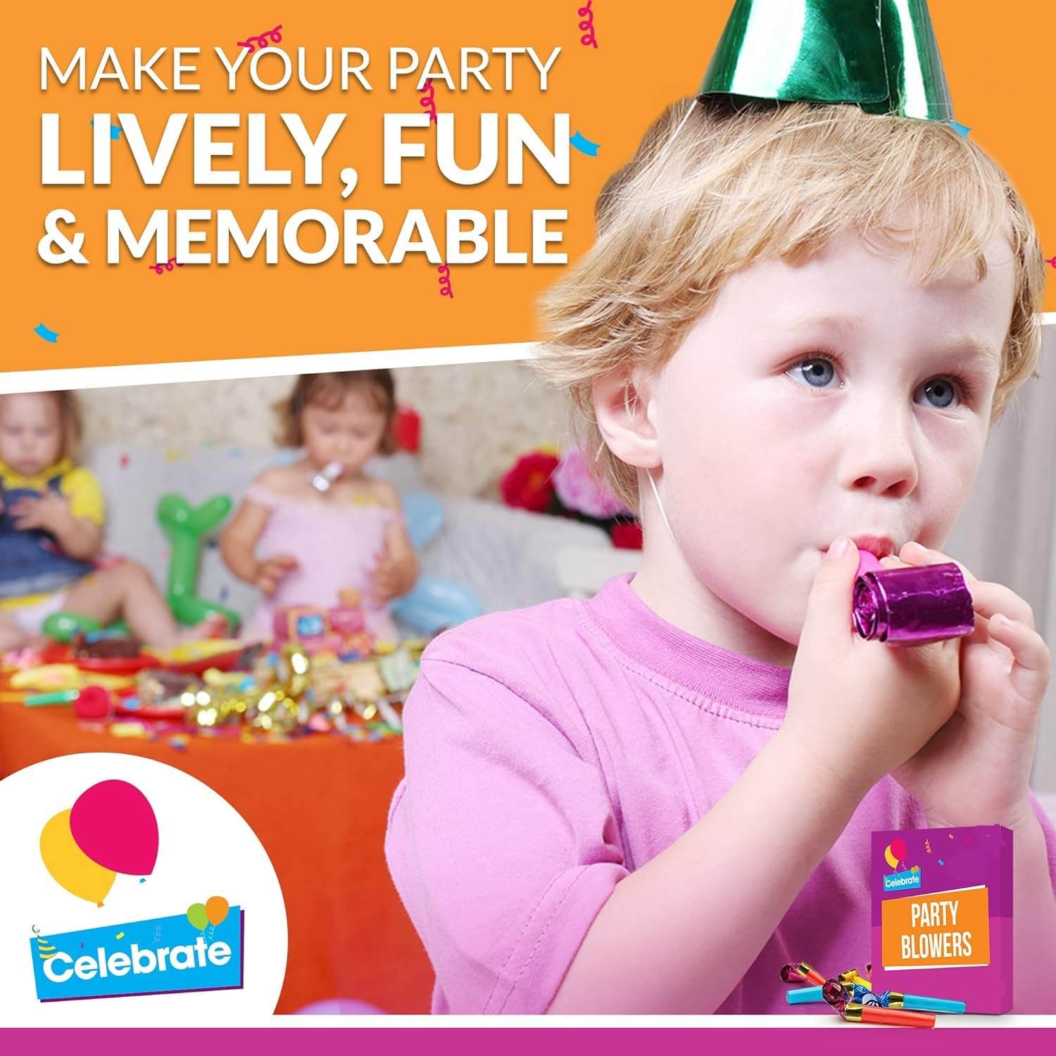 Qatao party whistles easy to use and fun