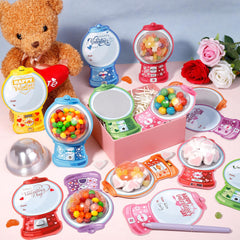 Bubble gum dome valentines cards by QAUYETM featuring vibrant designs for kids.