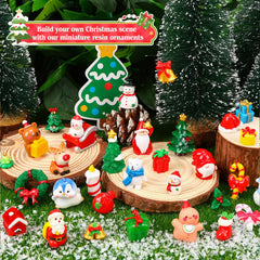 QAUYETM snowman figurine for charming winter decor and mini scene setups.