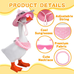 QAUYETM goose outfits swimming-ring highlight sunny vibes.