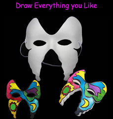 Qavctw mask suited for Christmas, carnival, and cosplay events.