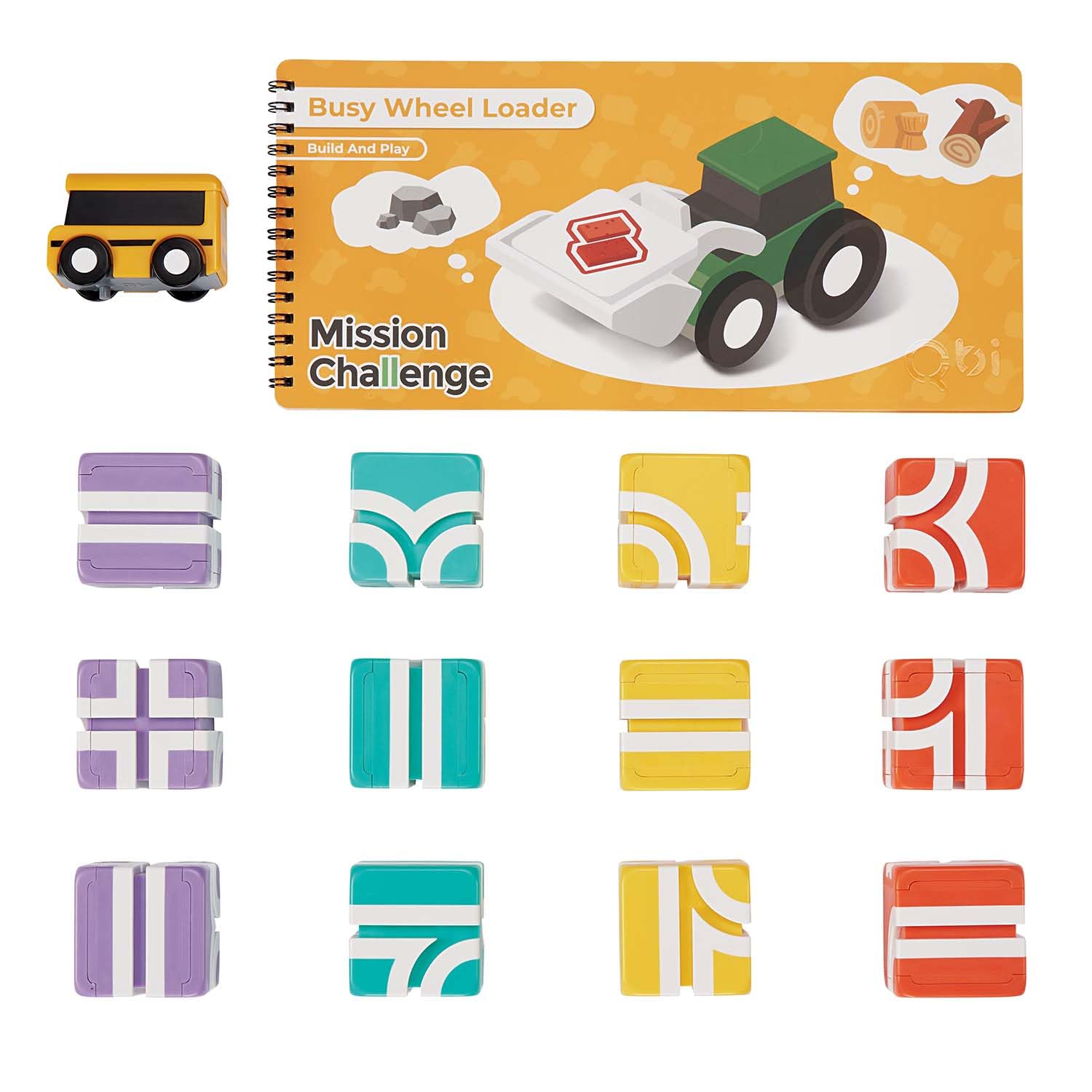 QBI magnetic blocks stacking shows easy, frustration-free construction for little hands.