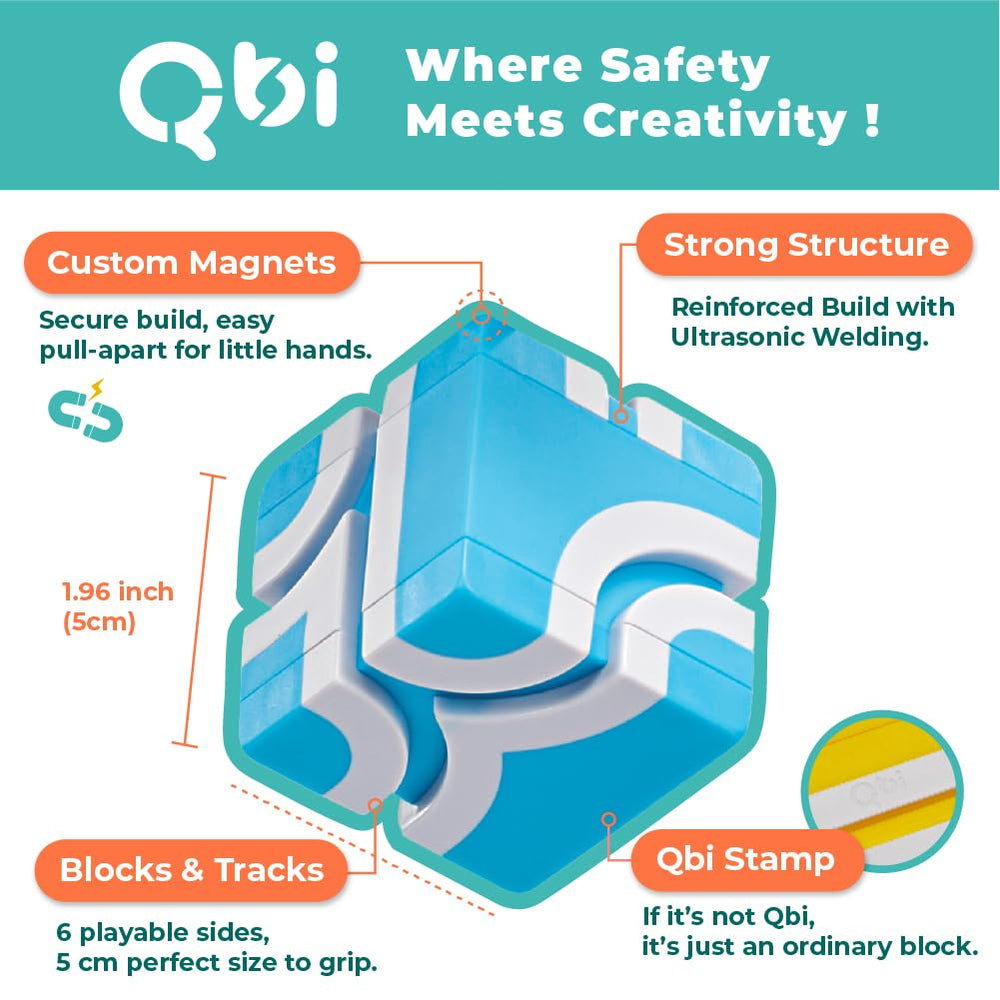 QBI push-and-go cars launching from the Garage Blast launcher