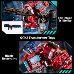 QCCX ABS-plastic and alloy build provides sturdy, durable toy play.