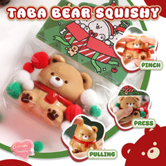 QCROAD SQUISHY Taba Bear gift-ready packaging highlights ready-to-gift appeal for celebrations.