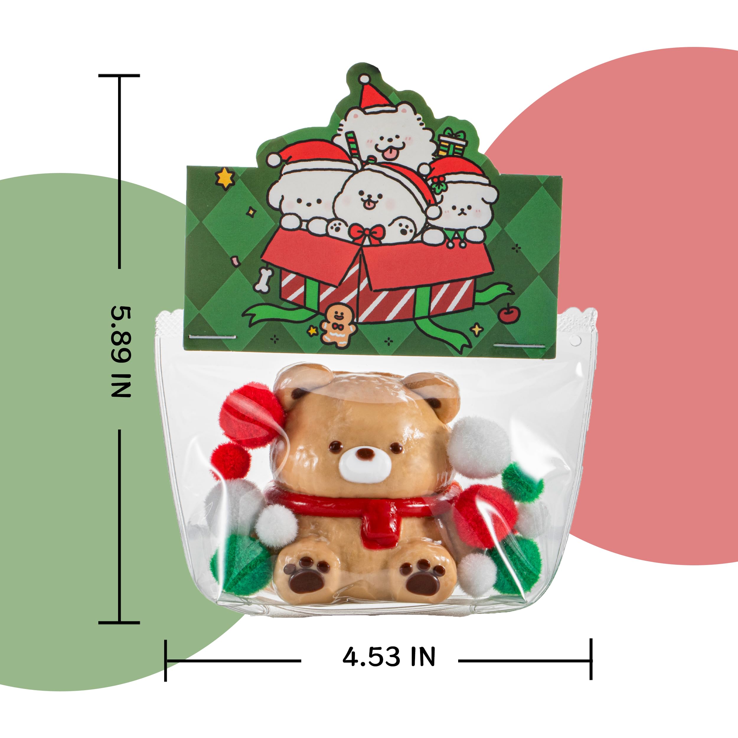 QCROAD SQUISHY Taba Bear silicone texture close-up showing smooth tactile feel for stress relief.