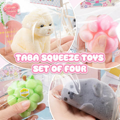 QCROAD SQUISHY taba cat paw squishy with cute texture