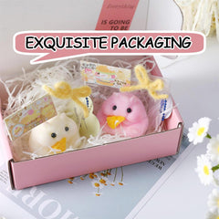QCROAD SQUISHY Taba Hamster detail features wrapped fur and durable silicone.