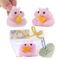 QCROAD SQUISHY Taba Hamster front view highlights ultra-soft silicone for stress relief.
