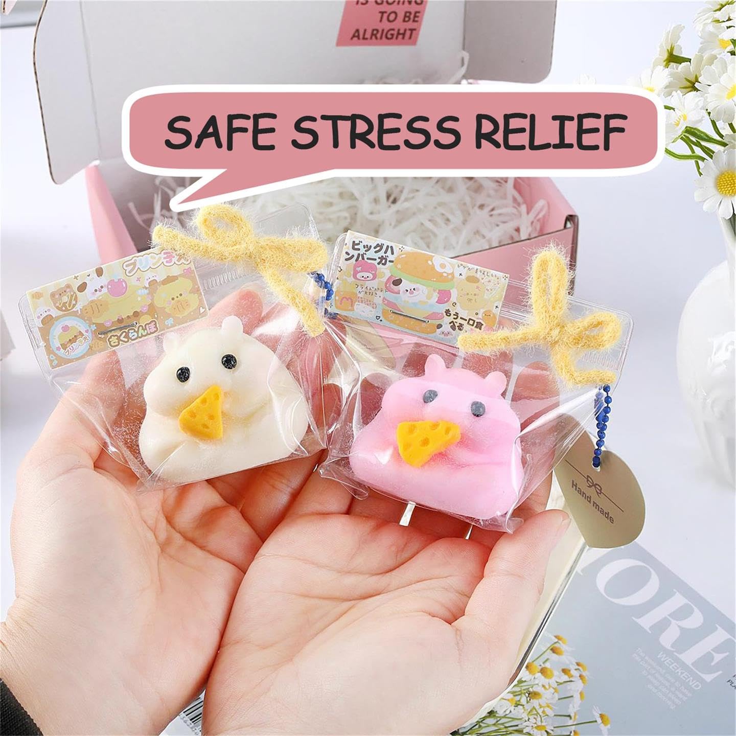 QCROAD SQUISHY Taba Hamster packaging presentation suitable for gifting.