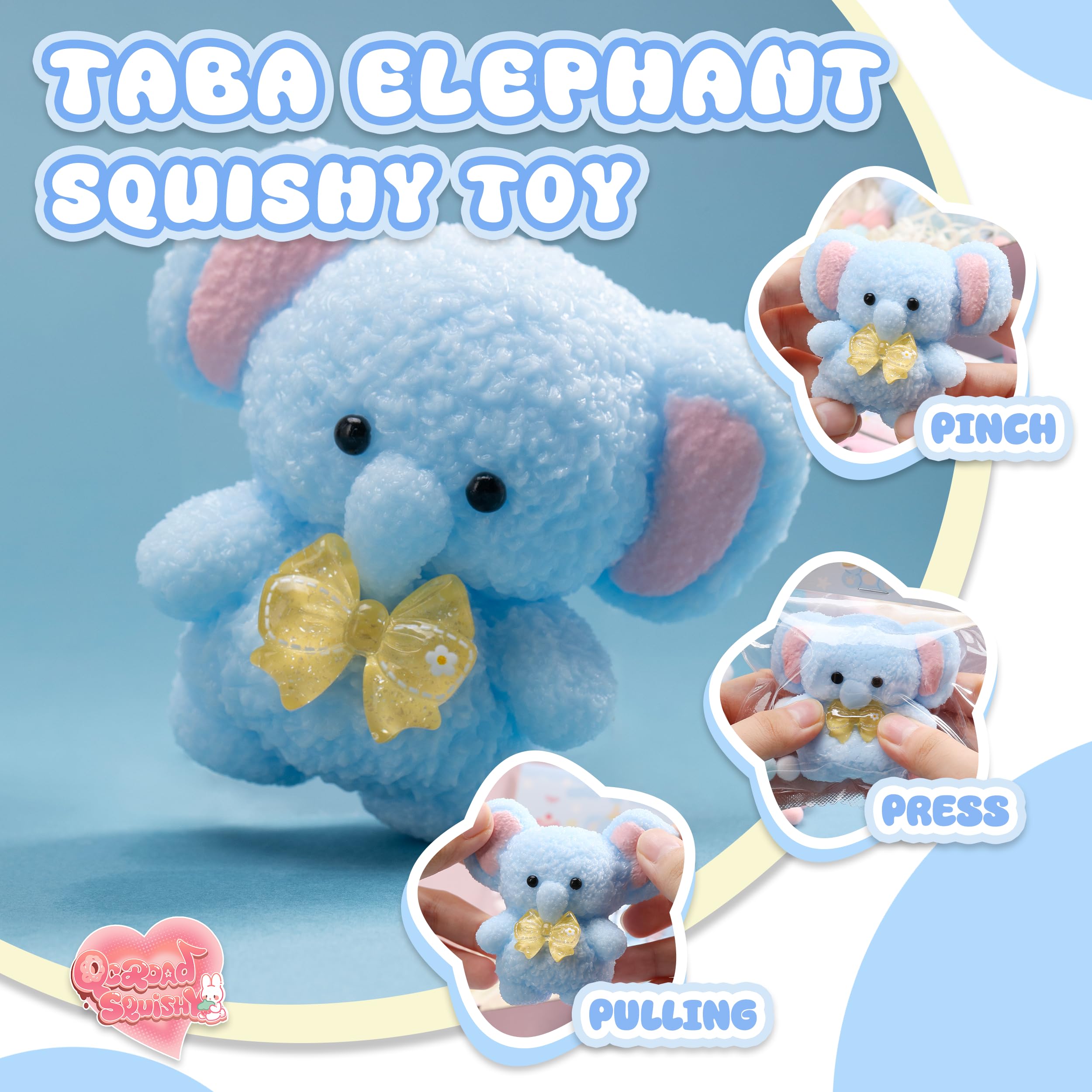 QCROAD SQUISHY winter packaging offers ready-to-gift holiday appeal