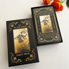 Qcsdckot easy-shuffle tarot cards, smooth handling for riffle shuffles.
