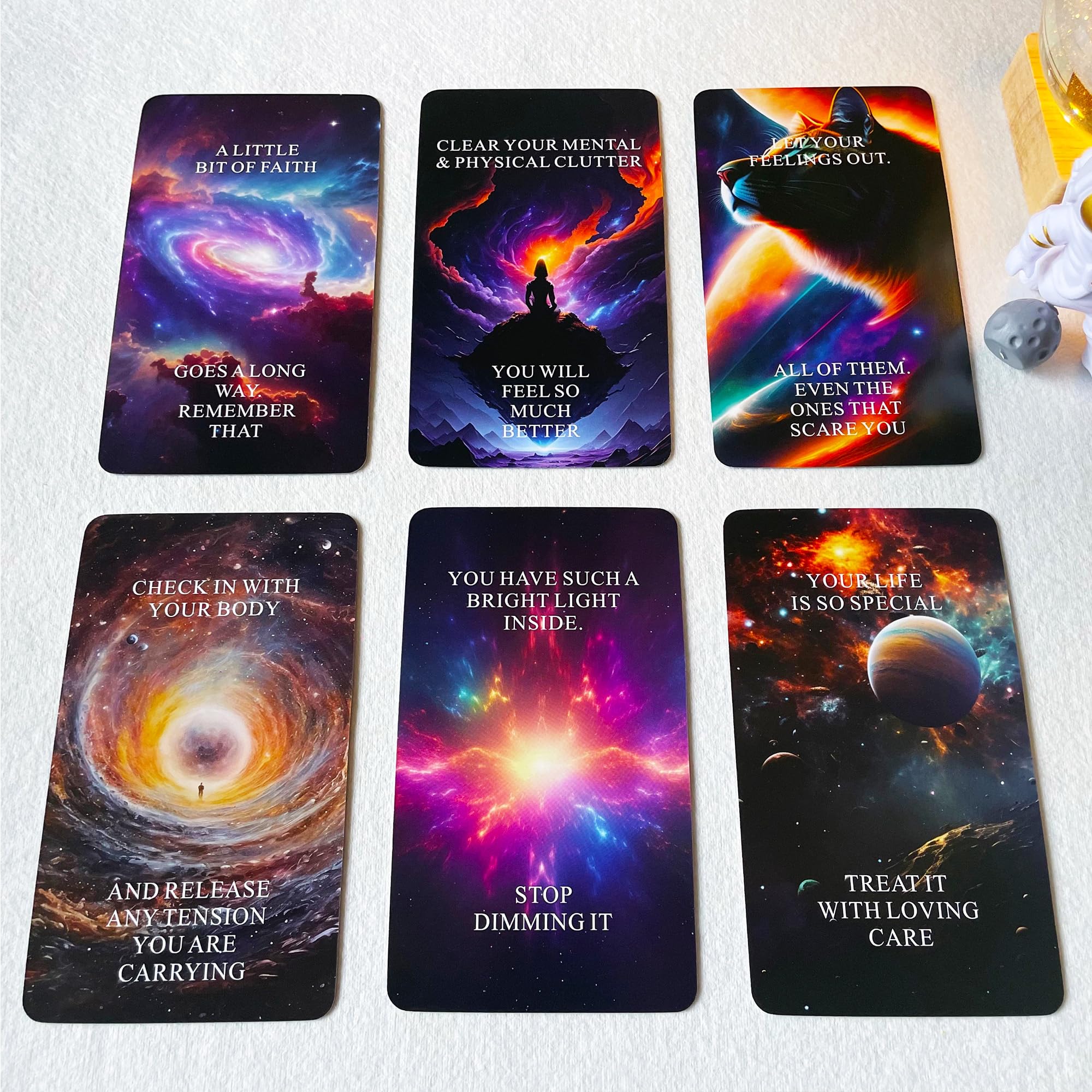 Qcsdckot Spirit guide messages card supports clarity during goal setting