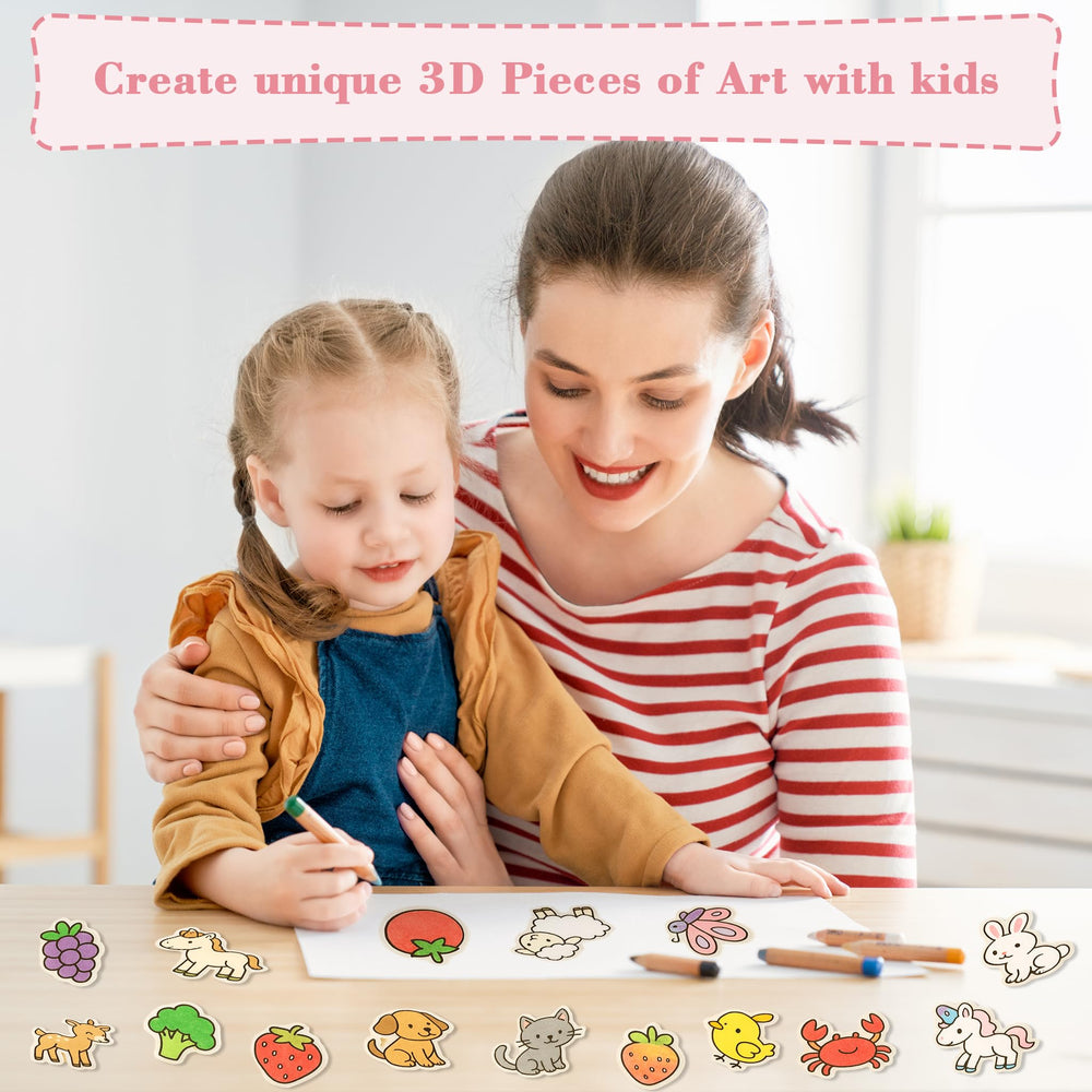 QDBNW shrink papers enable creative decorations and small accessories.