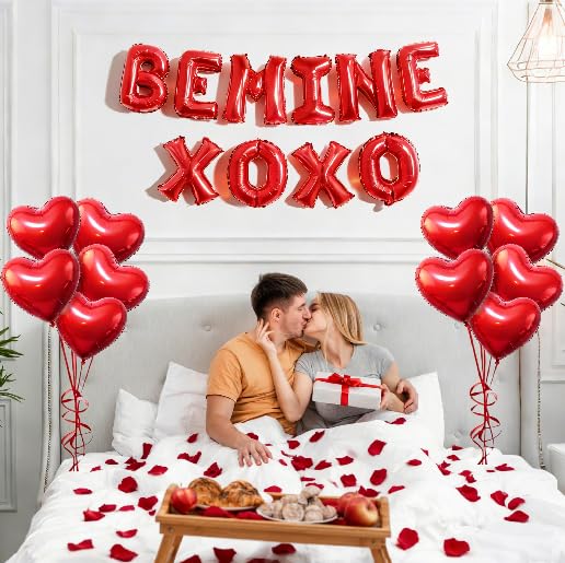 QDIRDEC complete valentines decoration kit for cohesive styling