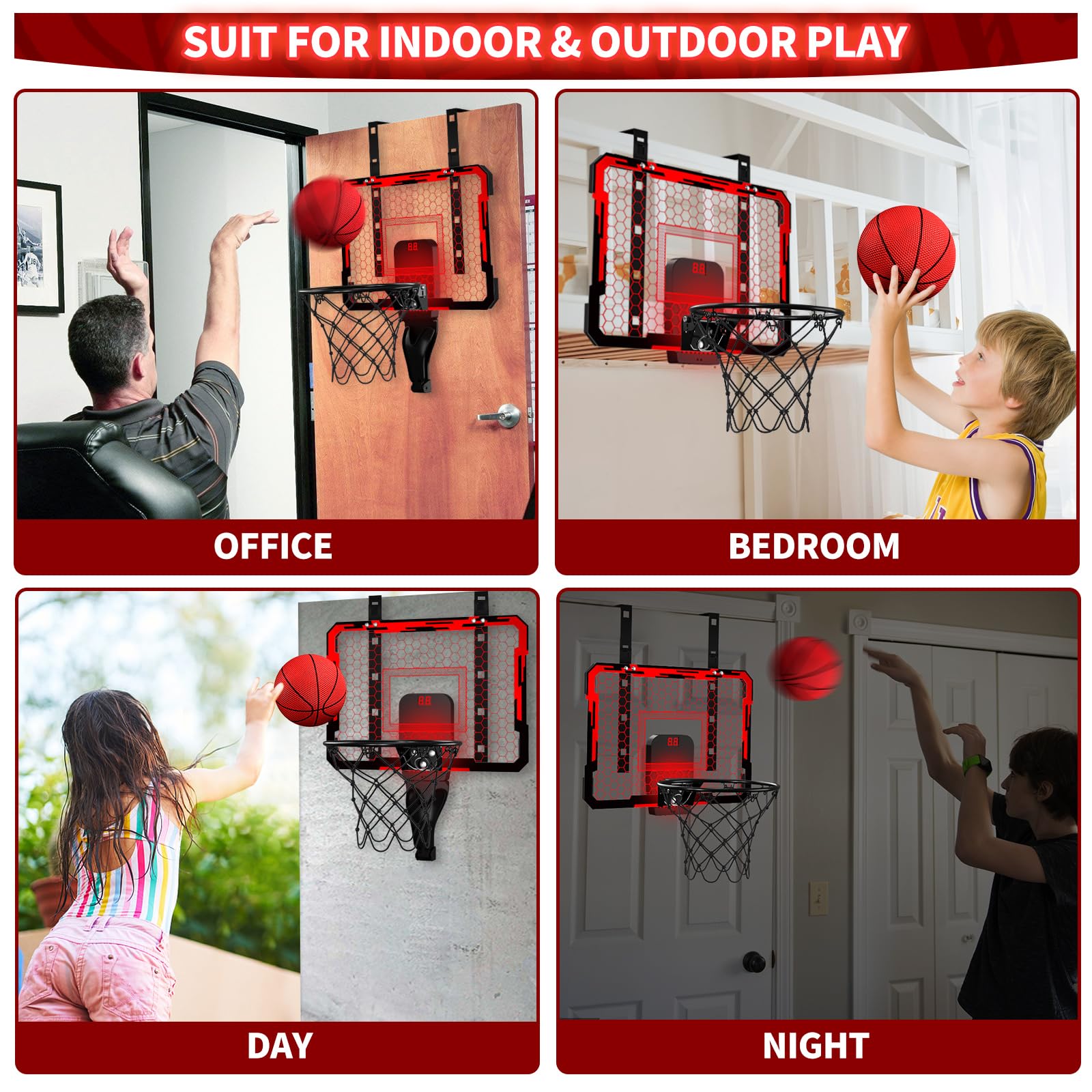 QDRAGON sturdy rim and frame built to withstand vigorous shots.
