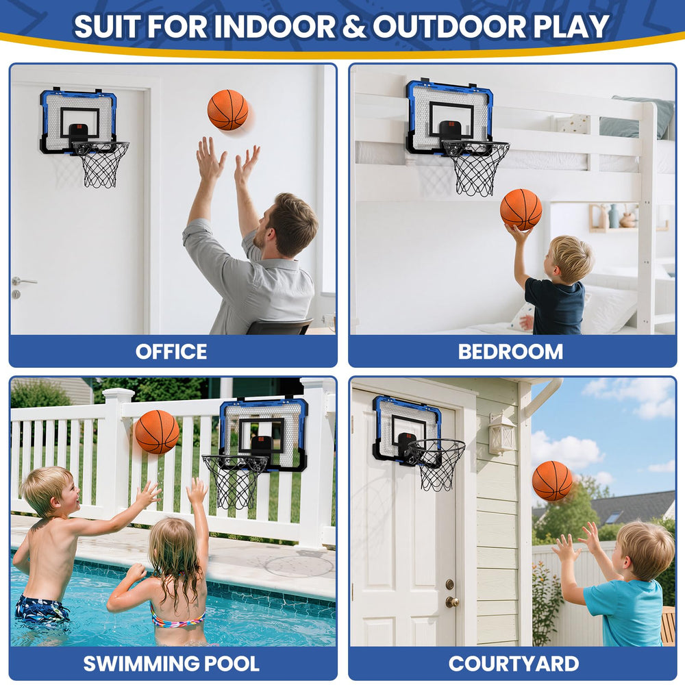 No-drill hook install for easy mounting on most doors.