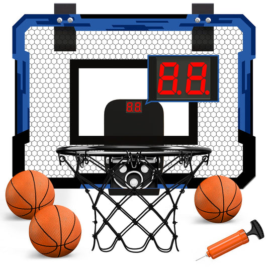 QDRAGON over-the-door hoop ready for quick setup and play.