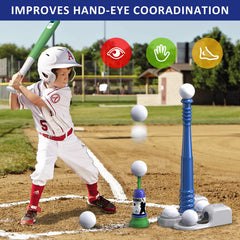 QDRAGON included 6 baseballs support continuous batting fun