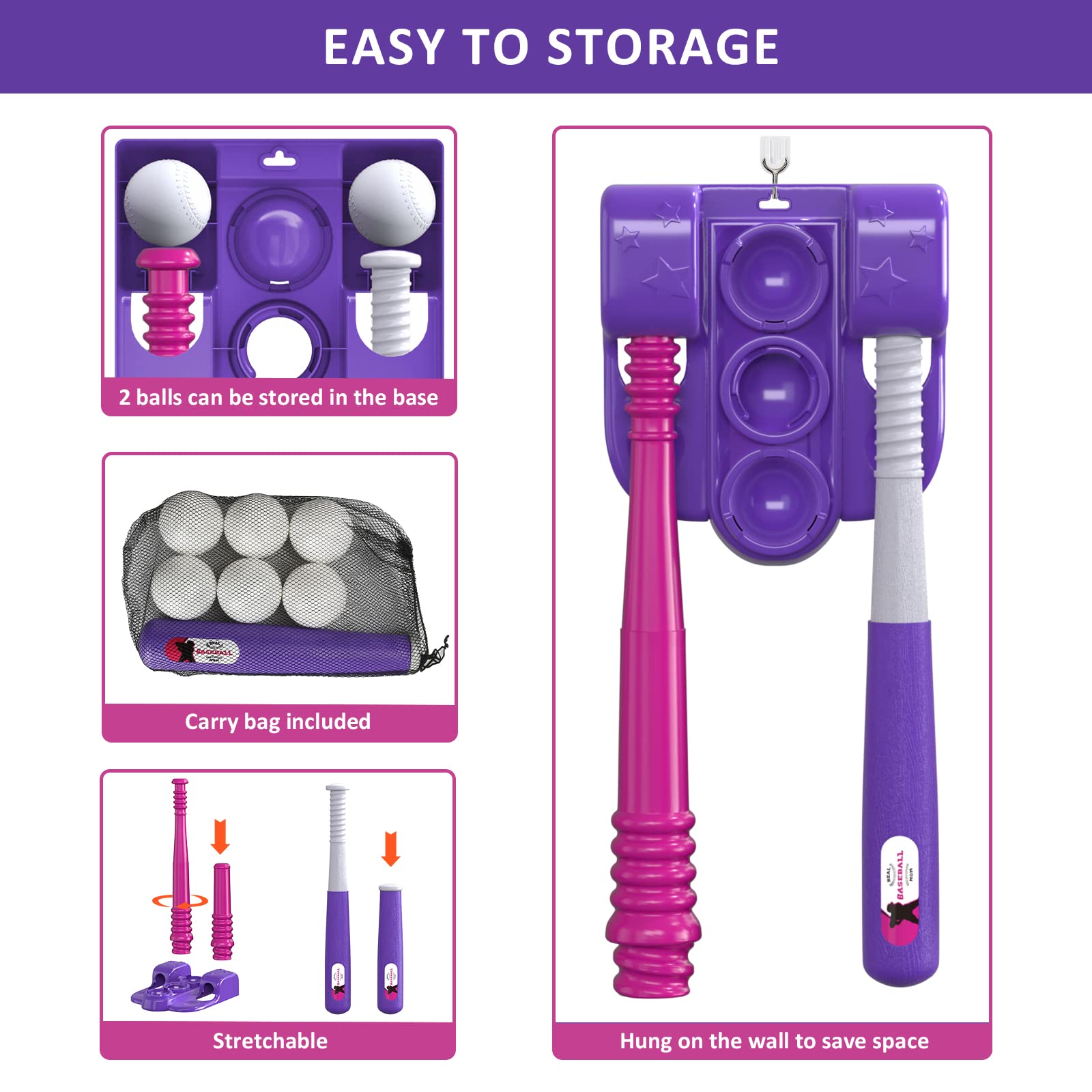 QDRAGON Storage bag keeps balls organized and easy to transport