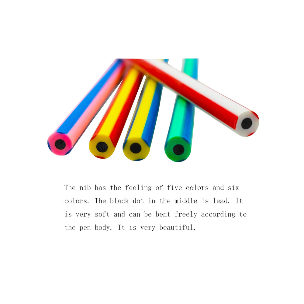 QDXATIVP eraser-end bendable pencil for crafts and doodling.