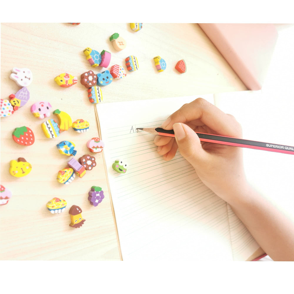 QDXATIVP number erasers, helps with counting practice.