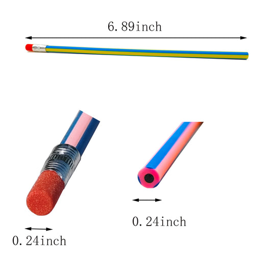 QDXATIVP soft rubber bendable pencil with comfortable grip.