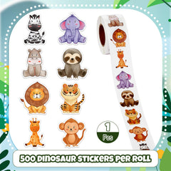 Qeeenar party-favor stickers are ideal for celebrations and rewards.