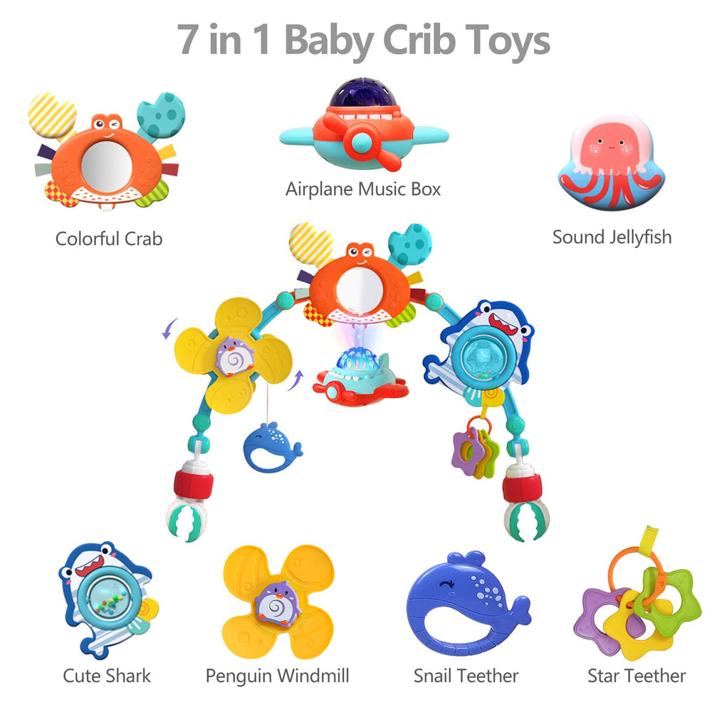Qesfir arch fits strollers and car seats for versatile play on the go