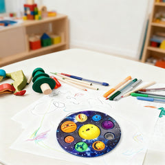 QETRABONE colorful education tool supporting early learning through space imagery