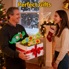 QETRABONE durable ABS plastic popper, long-lasting sensory toy.