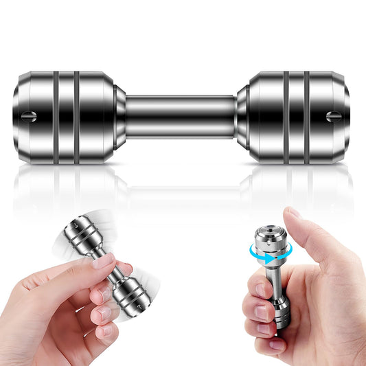 QETRABONE fidget dumbbell side view for focused rhythm and stress relief