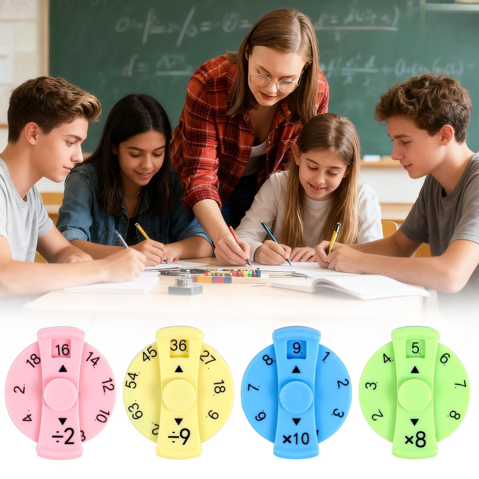 QETRABONE Math Spinner enhances focus with game-like learning.