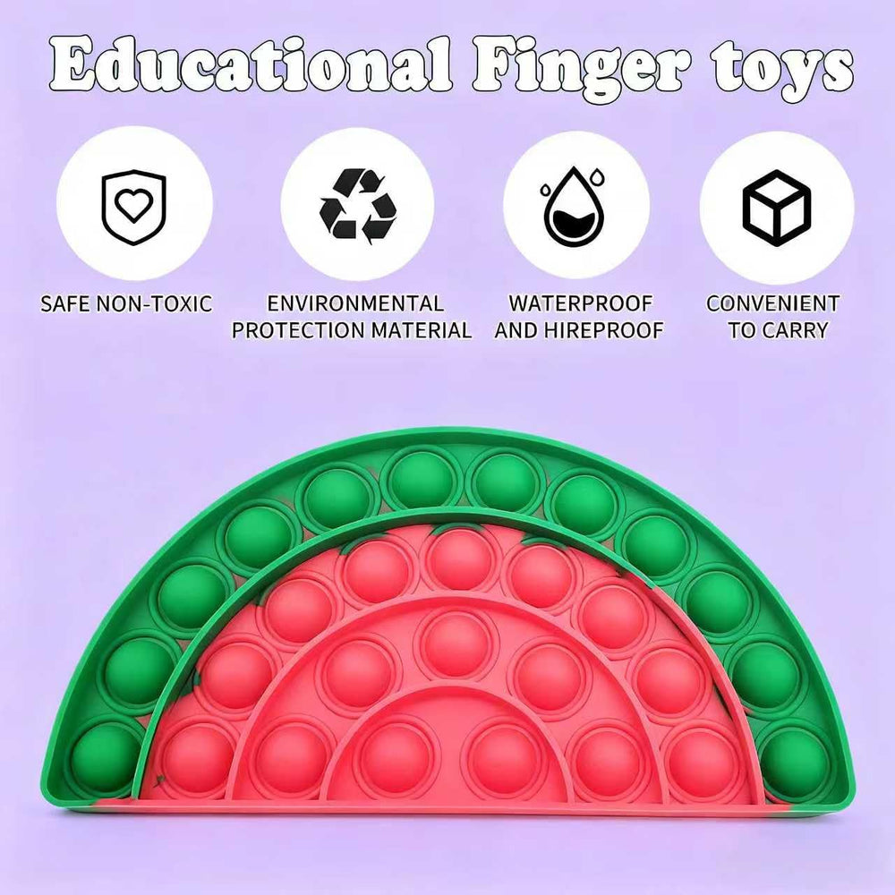 QETRABONE Silicone fidget toy for adults with smooth edges
