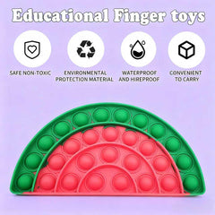 QETRABONE Silicone fidget toy for adults with smooth edges