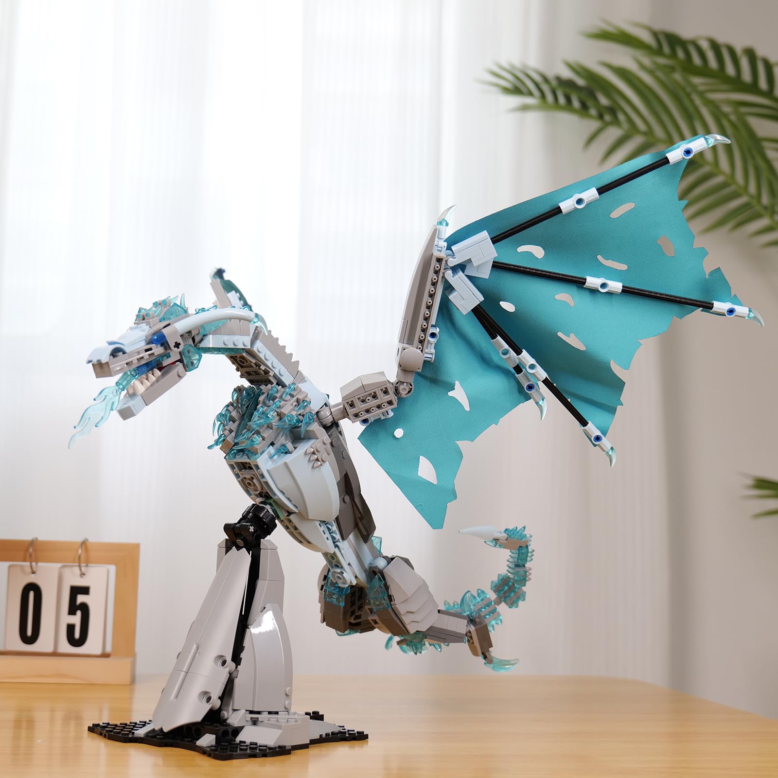 QFJ Ice Dragon blocks 1019 pieces for extended building fun