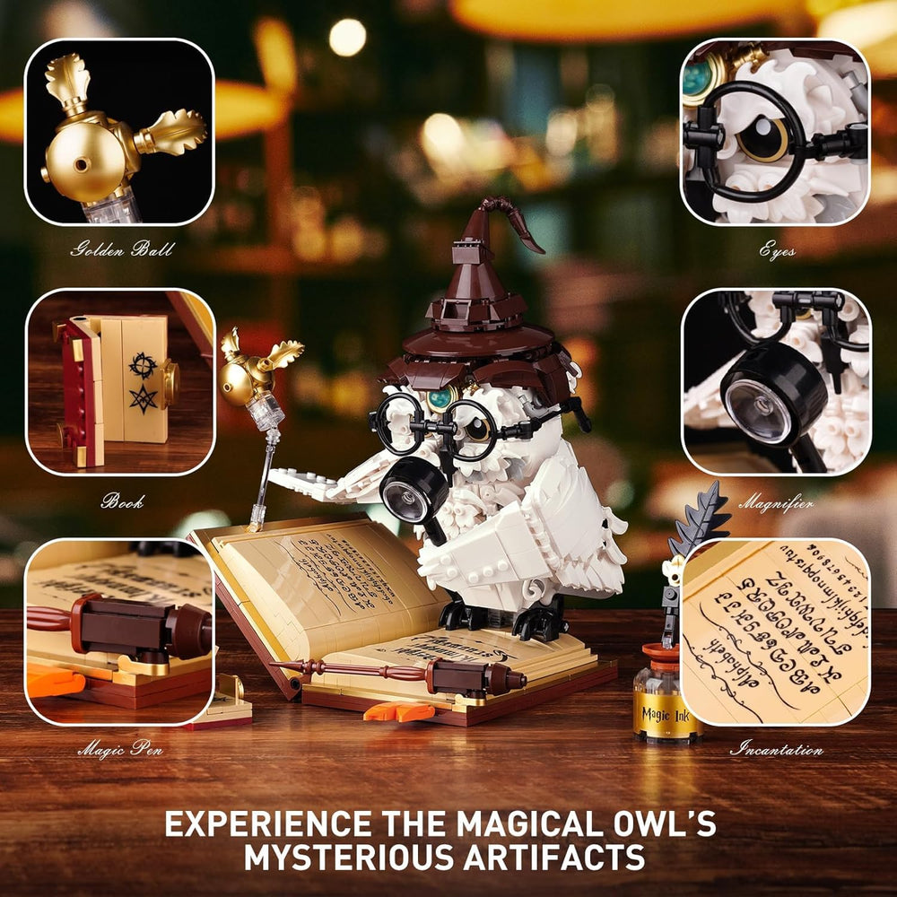QFJ detailed spellbook adds a realistic collectible aesthetic.